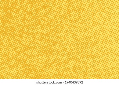 Pop art creative concept colorful comics book magazine cover. Polka dots colorful background. Cartoon halftone retro pattern. Abstract template design for poster, card, sale banner, empty bubble.