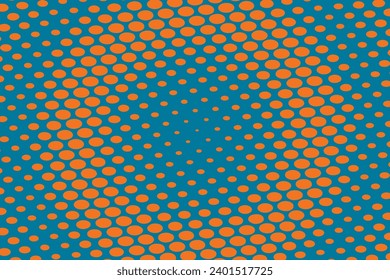 Pop art creative concept colorful comics book magazine cover. Polka dots colorful background. Cartoon halftone retro pattern. Abstract template design for poster, card, sale banner, empty bubble.