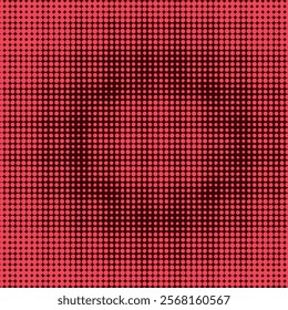 Pop art creative concept colorful comics book magazine cover. Polka dots colorful background. Cartoon halftone retro pattern. Abstract template design for poster, card, sale banner, empty bubble.