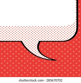 Pop art design over pointed background, vector illustration