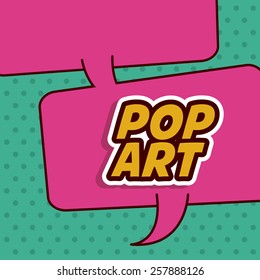 Pop art design, vector illustration