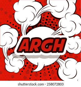 Pop art design, vector illustration