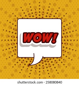 Pop art design, vector illustration