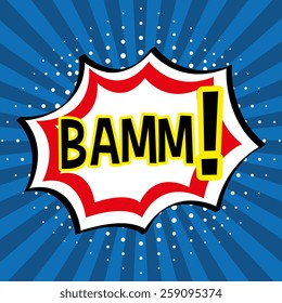 Pop art design, vector illustration.