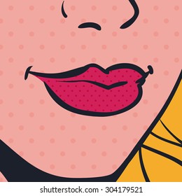 Pop art design, vector illustration eps 10.