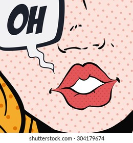 Pop art design, vector illustration eps 10.