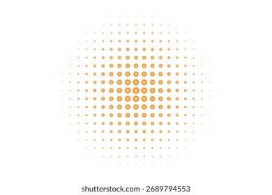 Fondo de punto de arte Pop. Elemento manchado de semitono de arte Pop. Punto de color azul semitono. Arte Pop salpicado sobre fondo blanco. Círculo del arte pop de la historieta, Plantilla de burbuja del estilo del cómic