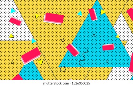 Pop Art Dot Design. Blue Wallpaper. Red Cartoon Pattern. Circle Mustard Flyer. Ink Spotty Background. Splash Trendy Backdrop.