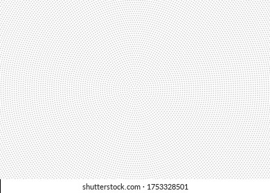 Pop art dots background. Geometric vintage monochrome fade wallpaper. Halftone gray geometric design. Pop art print. Retro pattern. Comics book magazine cover. 90-s style.