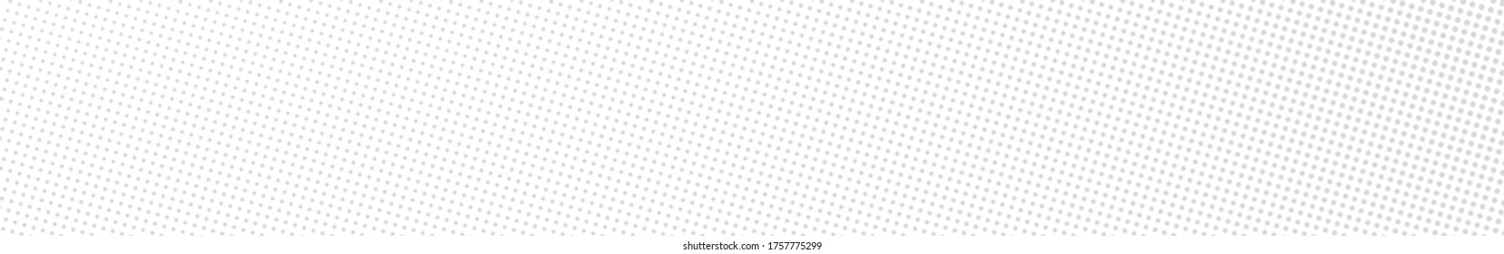 Pop art dots background. Geometric vintage monochrome fade wallpaper. Halftone gray geometric design. Pop art print. Retro pattern. Comics book magazine cover. 90-s style.