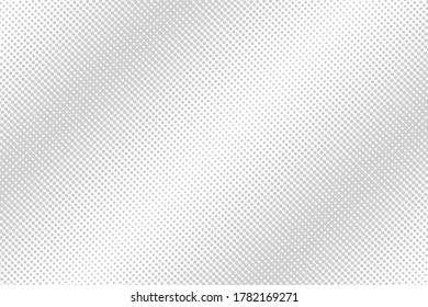 El arte pop tiene fondo. Papel pintado monocromo de vintage geométrico desvanecido. Diseño geométrico de color gris medio. Dibujo de arte pop. Patrón retro. Portada de la revista del libro de historietas. Estilo de los 90.