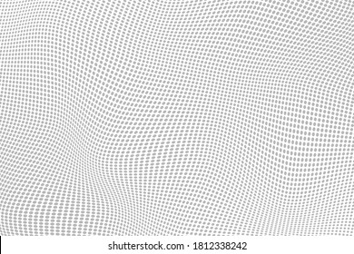 El arte pop tiene fondo. Papel pintado monocromo de vintage geométrico desvanecido. Diseño geométrico de color gris medio. Dibujo de arte pop. Patrón retro. Portada de la revista del libro de historietas. Estilo de los 90.