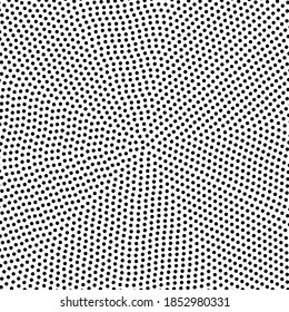 Pop-Art-Punkte-Hintergrund. Monochrome, geometrische Vintage-Wallpaper Halftone Schwarz-Weiß geometrisches Design. Pop Art Print. Retro-Muster. Cover des Comics-Buchmagazins. 90er Jahre Stil.