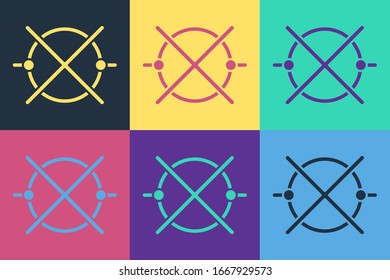 Pop Art Electric Circuit Scheme Icon Stock Vector (Royalty Free ...