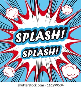 Pop Art explosion Background Splash!