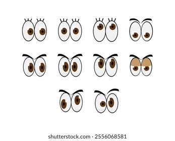 Pop Art Eye Element Set