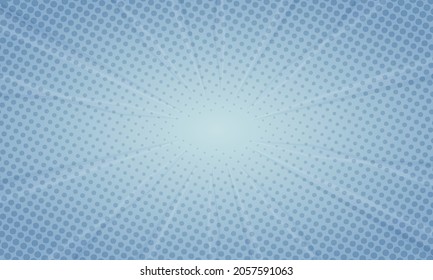 diseño de fondo de medio tono de comic plano