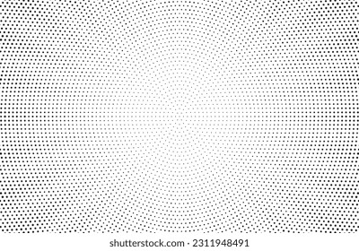Fondo de medio tono de arte pop. Patrón de estallido cómico. Efecto de quemadura solar verde. Cartel de caricatura con puntos y rayos. Textura de tono de dúo vintage. Ilustración vectorial.