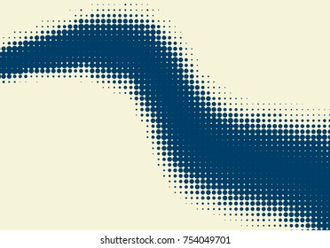 Pop art halftone retro background shapes with comics style