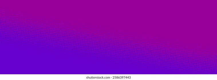 Pop art magenta purple background with halftone patterns in comic book style, vector illustration EPS10