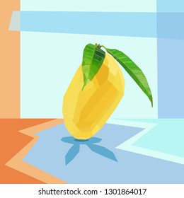 Pop Art Mango Fruit - WPAP Art