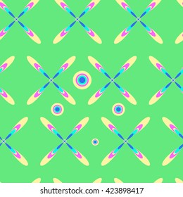 pop art pattern, abstract seamless texture kaleidoscope vector seamless pattern