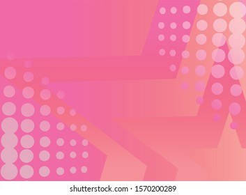 Pop art pink gradient star entertainment background.