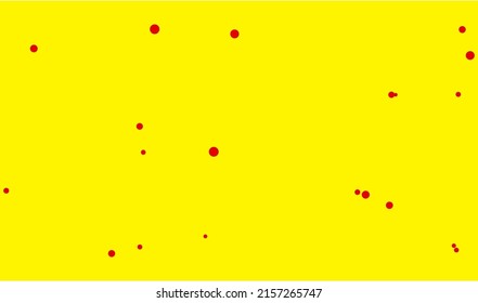 Pop-Art, Polka-Punkt, Kreise gepunktetes Zufallsmuster, Textur und Hintergrund
