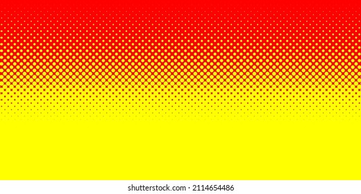 Pop art, polka dots, circles halftone, comic effect pattern
