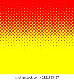 Pop art, polka dots, circles halftone, comic effect pattern