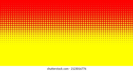 Pop art, polka dots, circles halftone, comic effect pattern