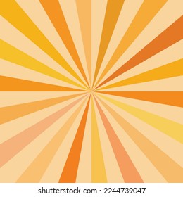 Pop art radial colorful comics book magazine cover. Striped pink digital background. Cartoon funny retro pattern strip mock up. Vector halftone illustration. Sunburst, starburst shape.