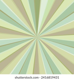 Pop art radial colorful comics book magazine cover. Striped color digital background. Cartoon funny retro pattern strip mock up. Vector halftone illustration. Sunburst, starburst shape.