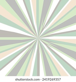 Pop art radial colorful comics book magazine cover. Striped color digital background. Cartoon funny retro pattern strip mock up. Vector halftone illustration. Sunburst, starburst shape.