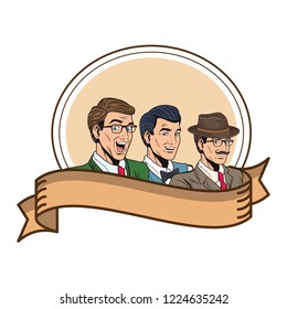 pop art retro men