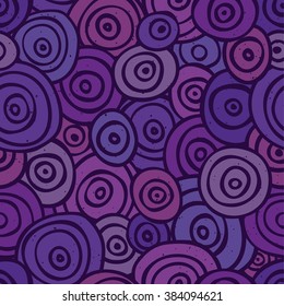 Pop art retro seamless vector background pattern purple