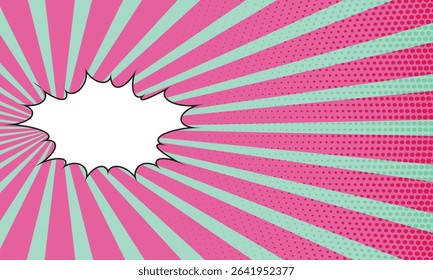 Pop Art Retro Texture Comic Background  Halftone Dots and Vibrant Colors new 2025 trendy unique