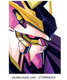 
Pop art robot can be applied to any form. so that it can be used anywhere