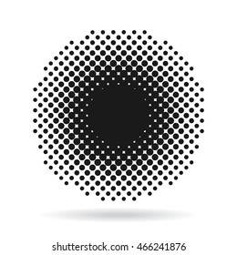 Pop art round elements