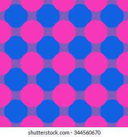 Pop art seamless background, vector illustration