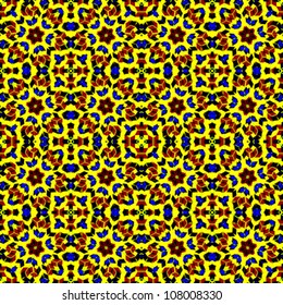pop art seamless texture, abstract pattern; vector art illustration