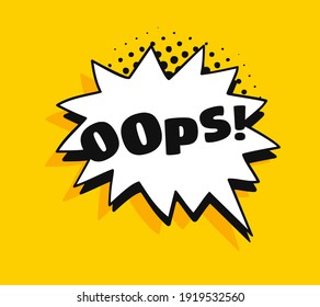 Pop art speech bubble drawing with text. Cartoon style vector collection of frames. Comic illustration on color background