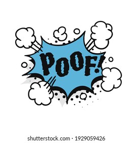 Pop art speech bubble drawing with text. Cartoon style vector collection of frames. Comic illustration on color background