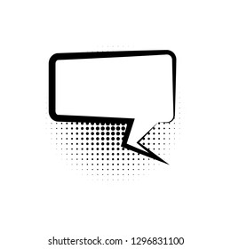 pop art, speech bubble icon. Element of speech bubble ic pop art style icon. Signs and symbols collection icon for websites, web design, mobile app