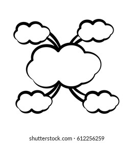 pop art speech bubble symbol