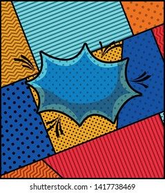 pop art style expression vector illustration