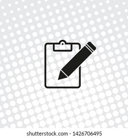 Pop art style VECTOR ICON PENCILS
