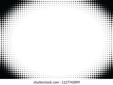 Pop art styled halftone background with dots