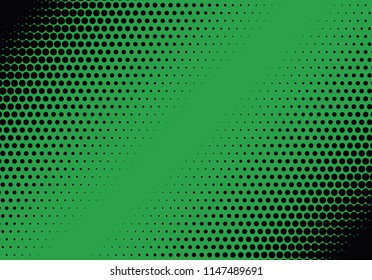 Pop art styled halftone background with dots