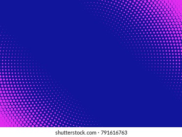 Pop art styled halftone background with dots